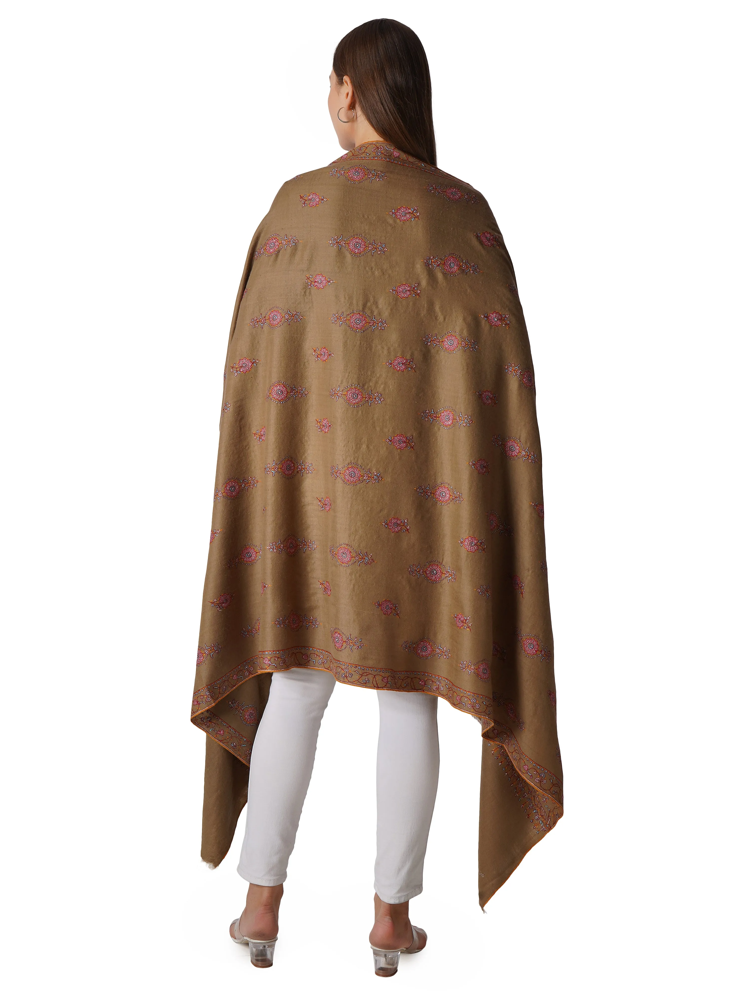 Stylish Pashmina Shawl – Perfect for All Seasons - Brown
