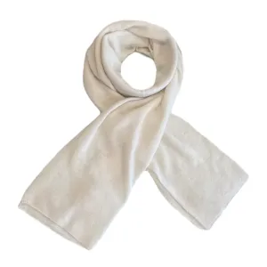 Winter White Cashmere Scarf