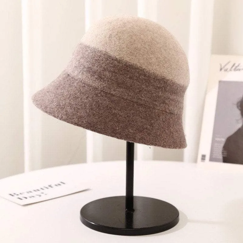 Wool Cloche Hat for Fall/Winter