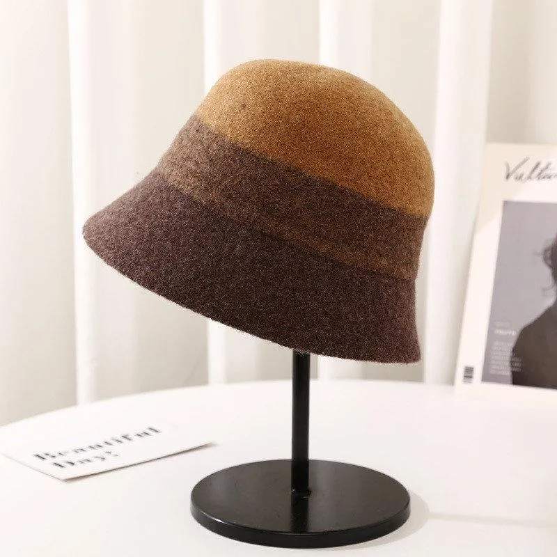 Wool Cloche Hat for Fall/Winter