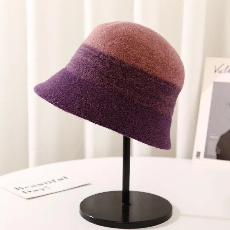 Wool Cloche Hat for Fall/Winter
