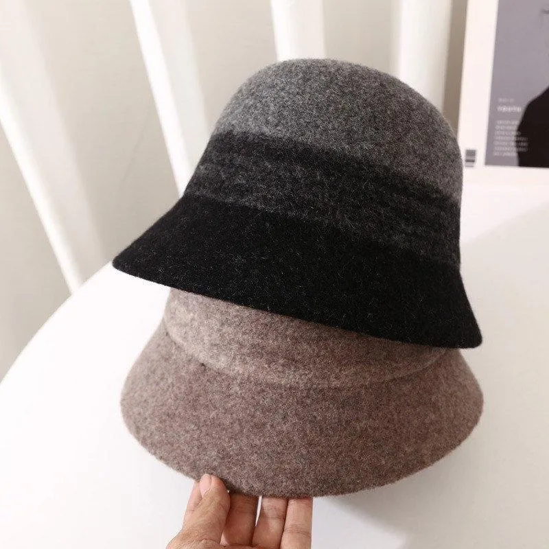 Wool Cloche Hat for Fall/Winter