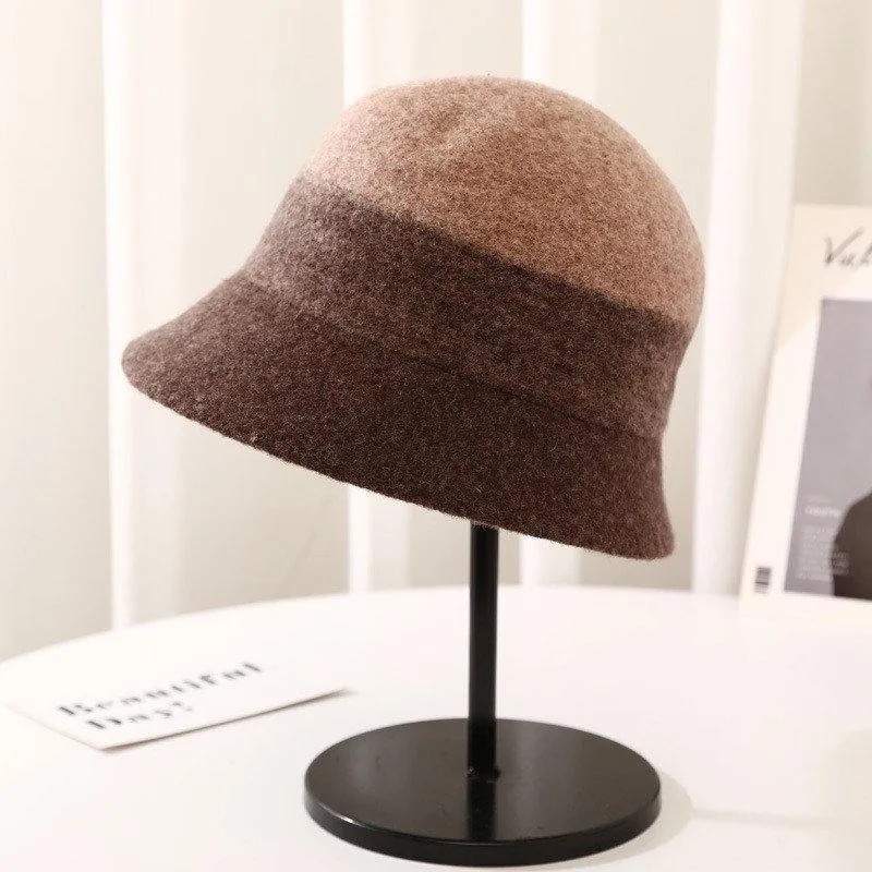 Wool Cloche Hat for Fall/Winter