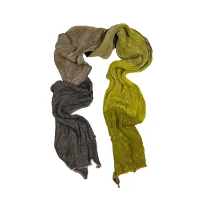 WOOL SHIBORI SCARF