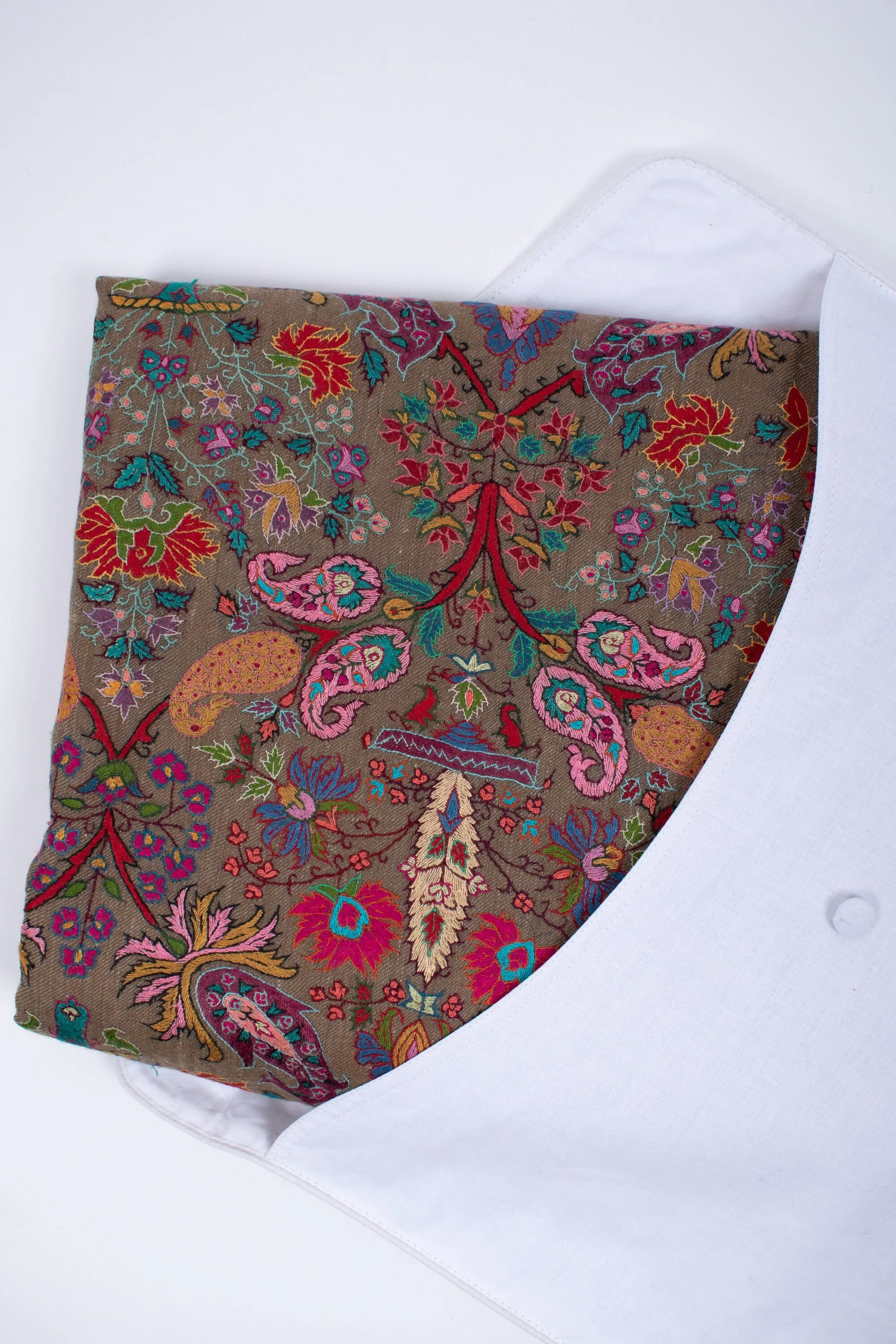 XL Pure Pashmina Shawl, Authentic Handmade Wrap, Oversized Shawl, Travel Wrap, Extra Large Shawls, Natural Wraps, 54x108" - DAVIE